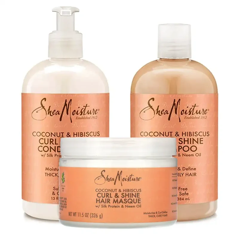 Sheamoisture, la gamme Coconut & Hibiscus Curl & Shine