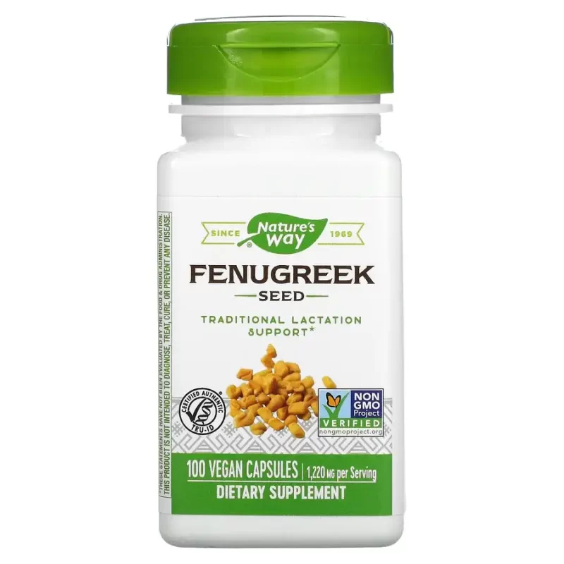 Nature's Way graine de fenugrec, 610 mg,180 Capsules