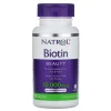 Natrol Biotin, Peau,cheveux et ongles, 10000mcg, 100 cmps