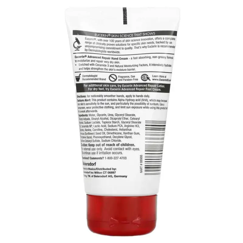 Eucerin, Crème mains réparatrice , 78 g – Image 2