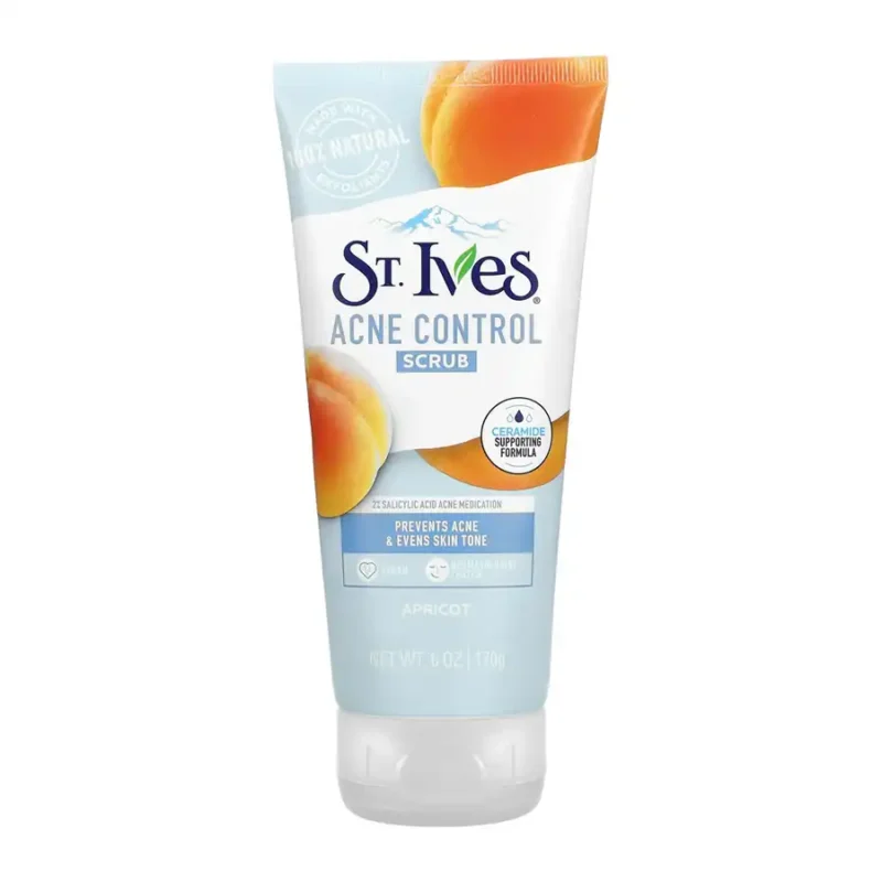 St Ives, Exfoliant à l’Abricot Anti-acné, 170 g