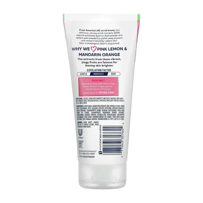 St Ives, Exfoliant aux agrumes, une peau radieuse, 170 g – Image 2