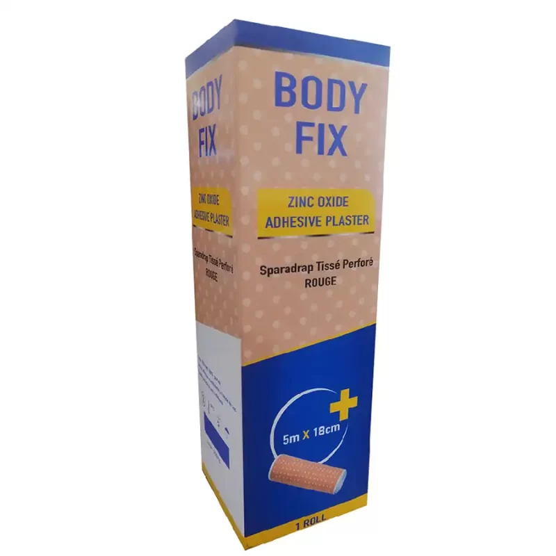 BODY FIX Sparadrap Perfore non élastique 5Mx10CM