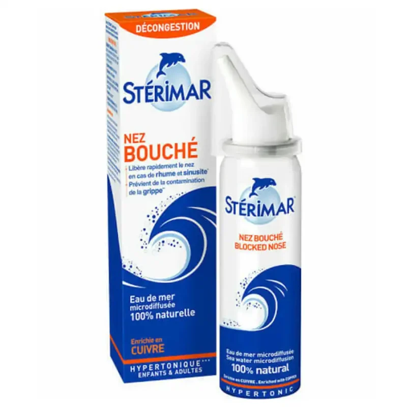 STERIMAR Hypertonique Nez Bouché, 50 ml