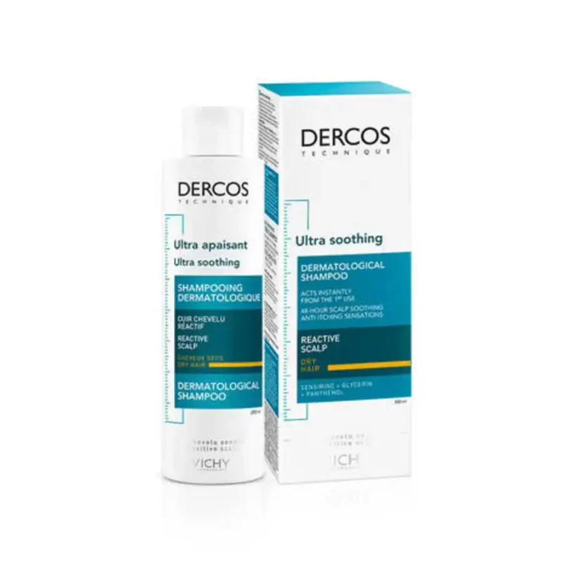 Dercos Shampoing Dermo-Apaisant Chev Secs, 200ml