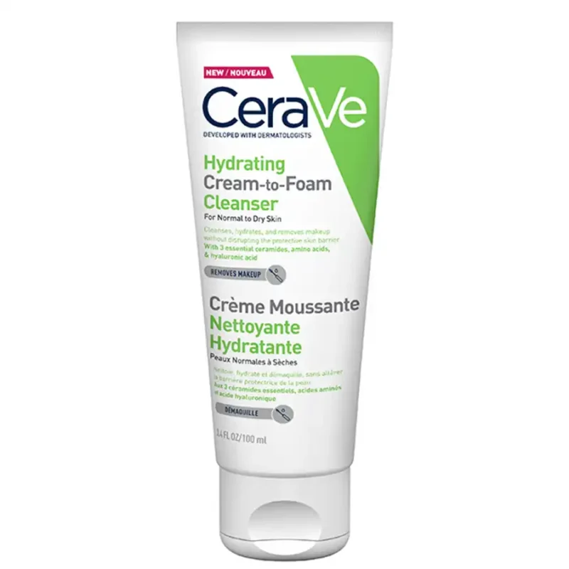 CeraVe Crème Moussante Nett Hydratante P.N.S, 100ml