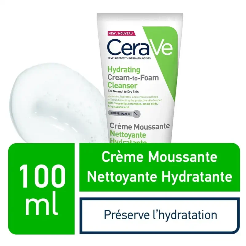 CeraVe Crème Moussante Nett Hydratante P.N.S, 100ml – Image 2