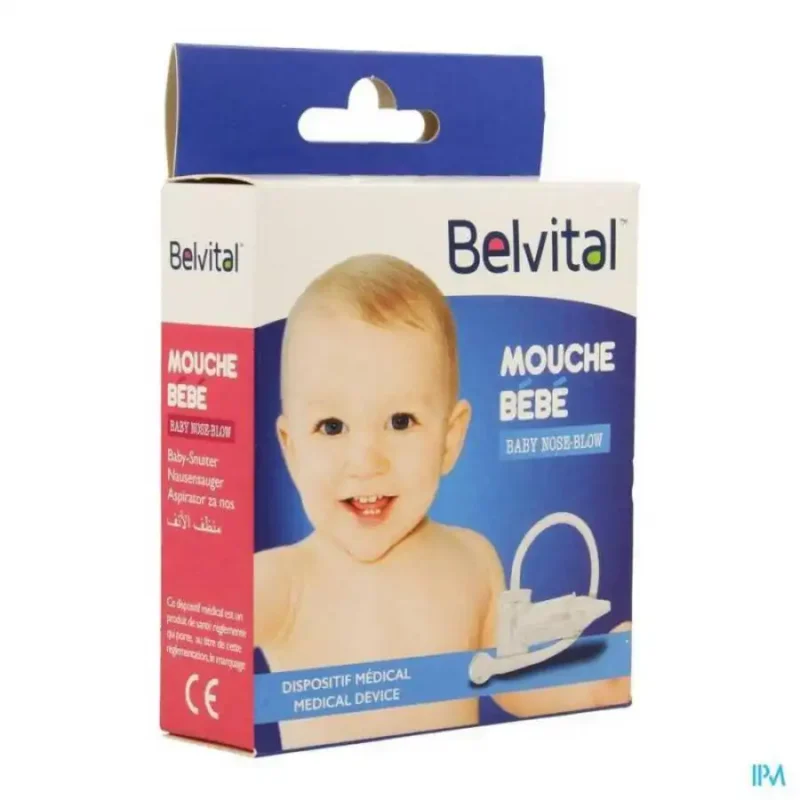 BELVITAL Mouche Bébé, Hygiène Nasale de Bébé