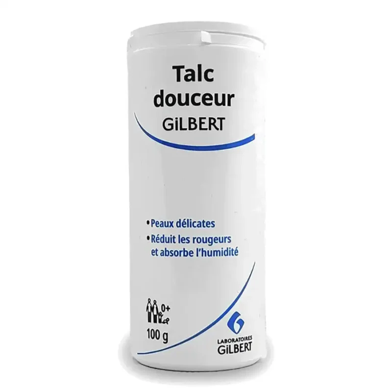 GILBERT Talc douceur flacon poudreur 100 g