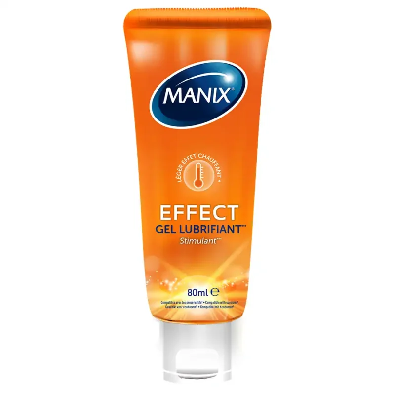 MANIX Gel Lubrifiant Intime Chauffant 80ml