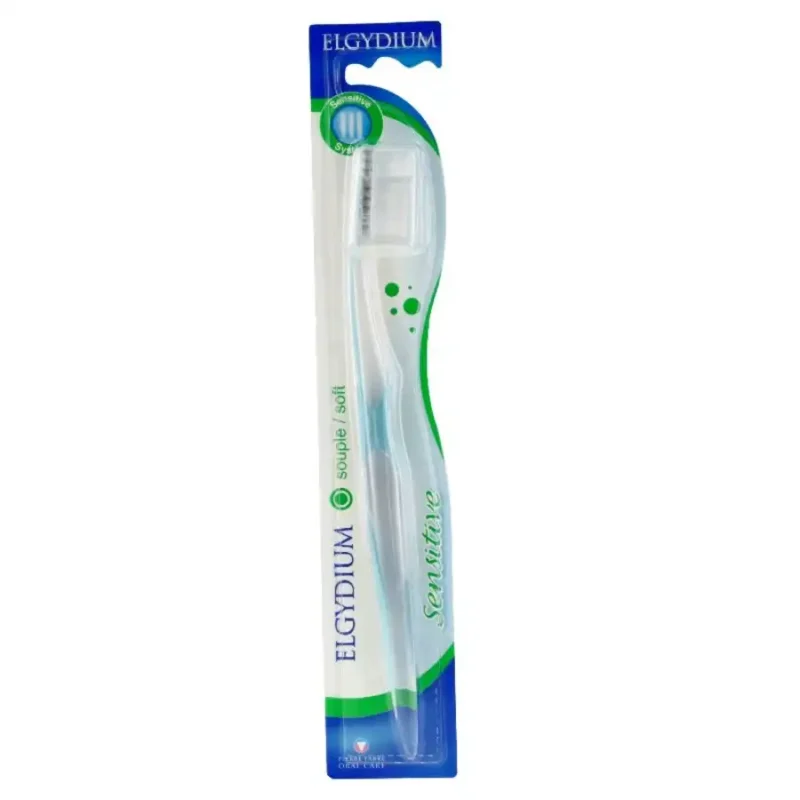 ELGYDIUM Sensitive brosse à dents souple