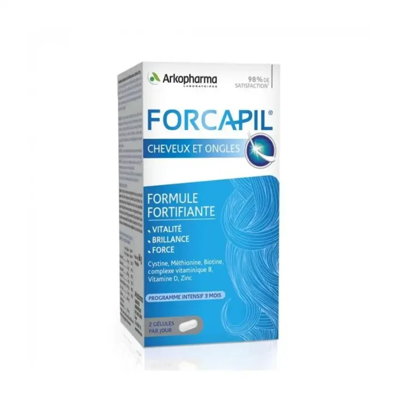 ARKOPHARMA Forcapil Cheveux et Onlgles, 180 Gélules