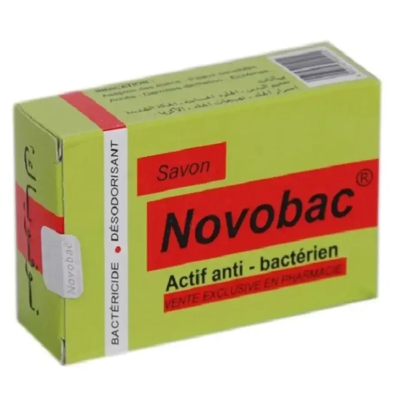 NOVOBAC Savon Actif Anti Bactérien 100G