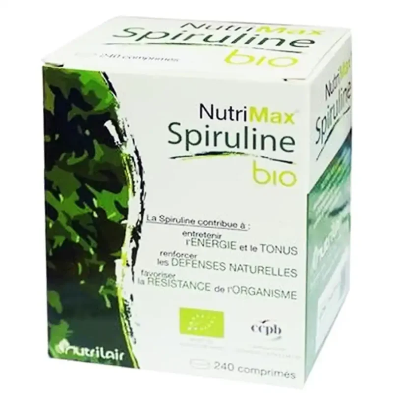 NUTRIMAX Spiruline Bio, 240 Comprimés