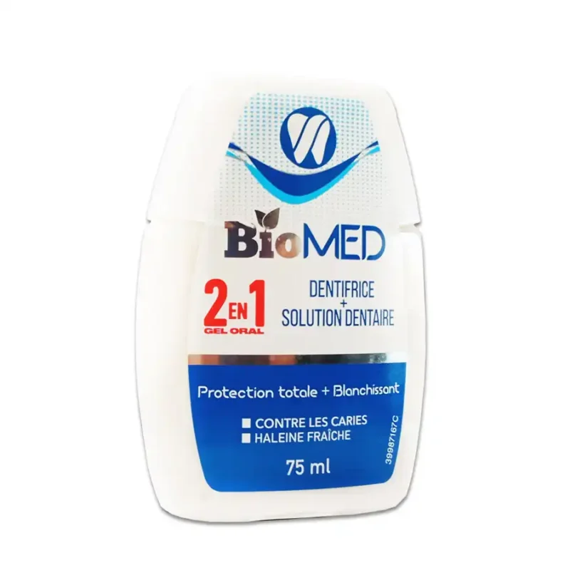 BIOMED, Dentifrice et Solution dentaire 75ml