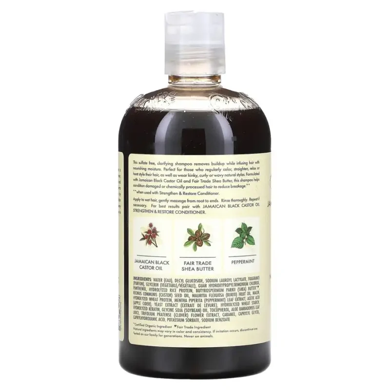 SheaMoisture, Shampooing Cheveux naturels, 384 ml – Image 2