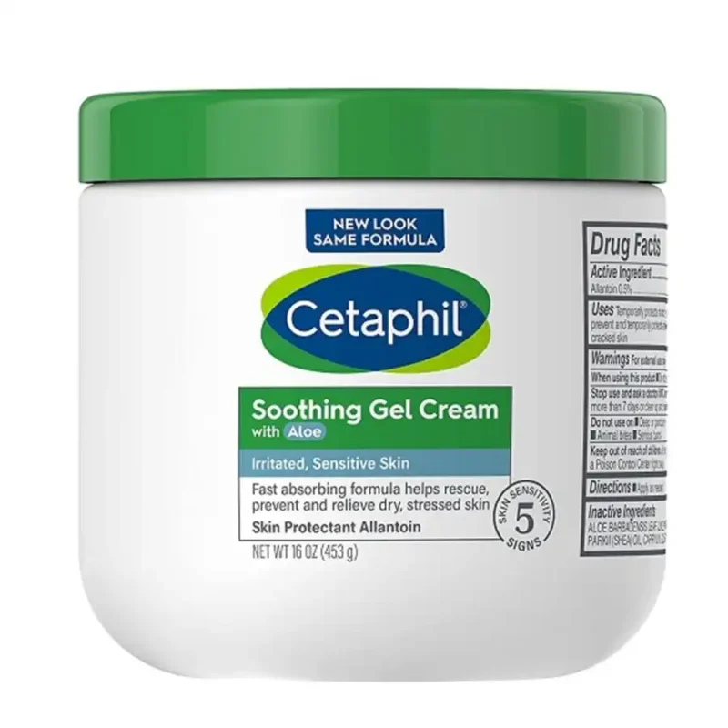 CETAPHIL Gel Crème Apaisant, Peau Sèche, 453g