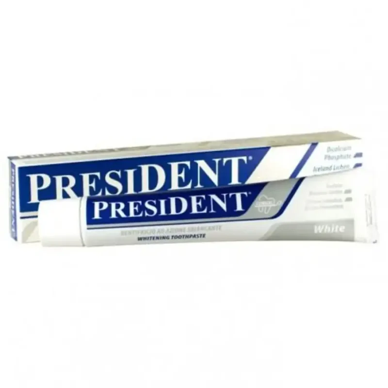 PRESIDENT Dentifrice White blancheur 50ml
