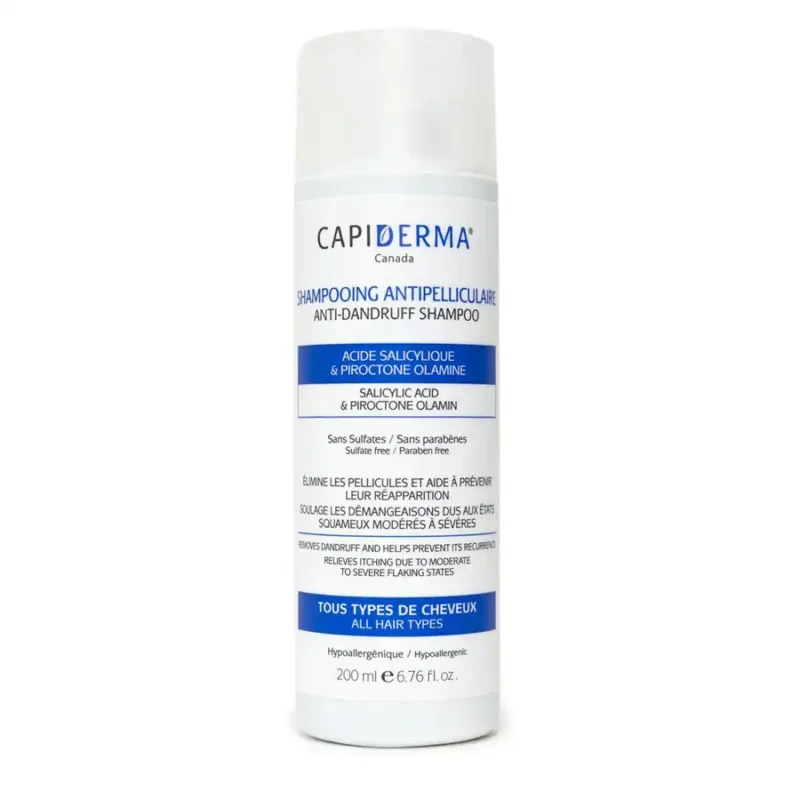 CAPIDERMA Shampooing Anti-pelliculaires, 200 ml – Image 2