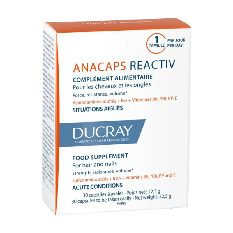 DUCRAY ANACAPS PROGRESSIV 30 CAPSULES