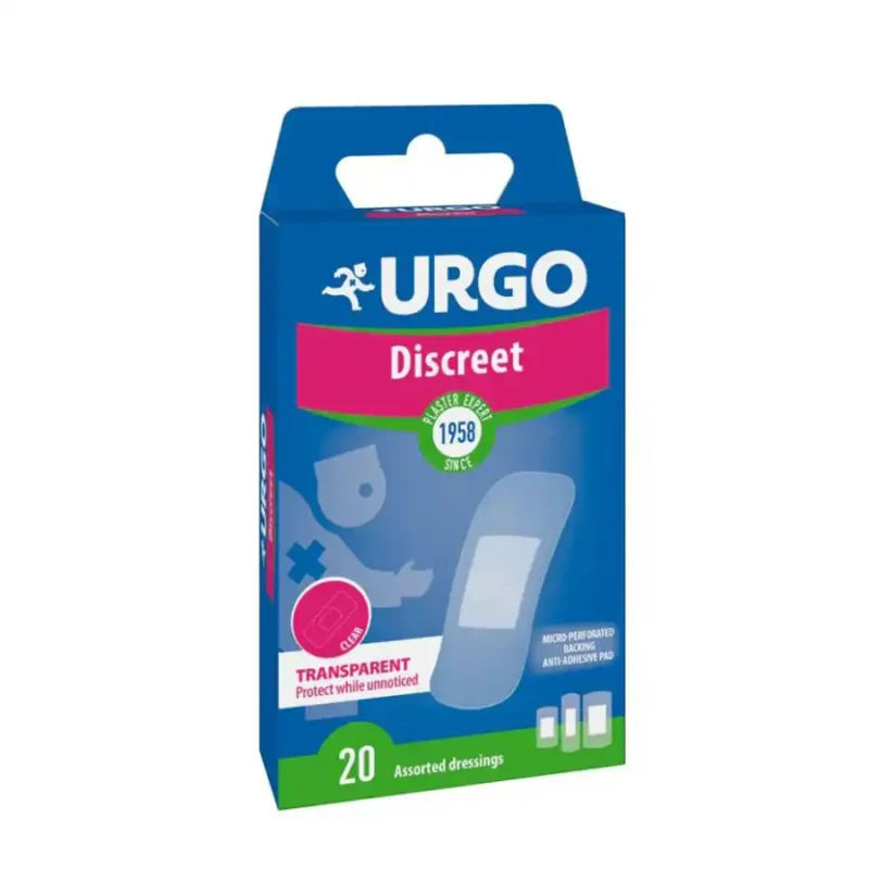 URGO DISCREET TRANSPARENT 20 PANSEMENTS