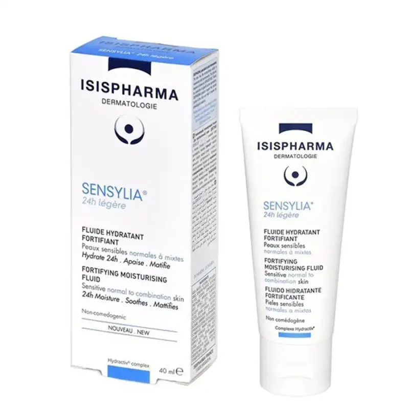 ISISPHARMA SENSYLIA 24h Légère Fluide Hydratant Fortifiant 40ml