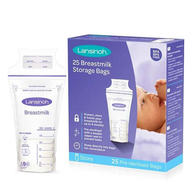 Lansinoh – Sachets de Conservation Lait Maternel x25