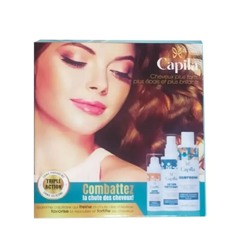 Capila – Pack Anti-Chute Shampooing Lotion Sérum 3-en-1