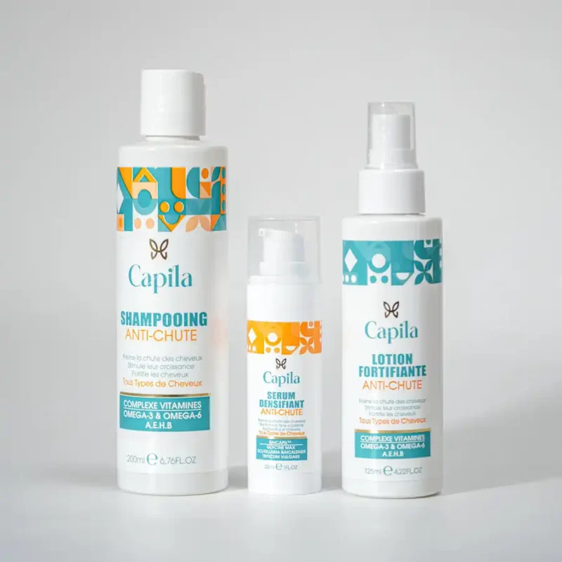 Capila – Pack Anti-Chute Shampooing Lotion Sérum 3-en-1 – Image 2
