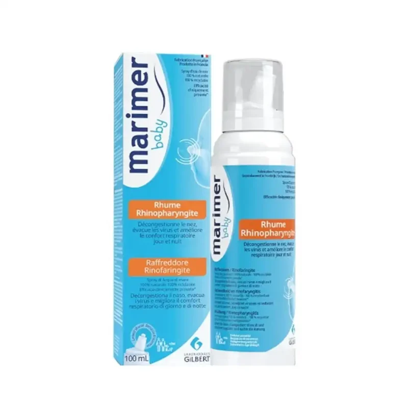 Marimer – Spray nasal hypertonique 100 ml pour nourrissons dès la naissance