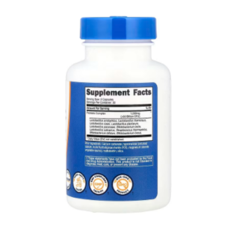 Nutricost Probiotic Complex – 50 milliards UFC, 60 capsules – Image 2
