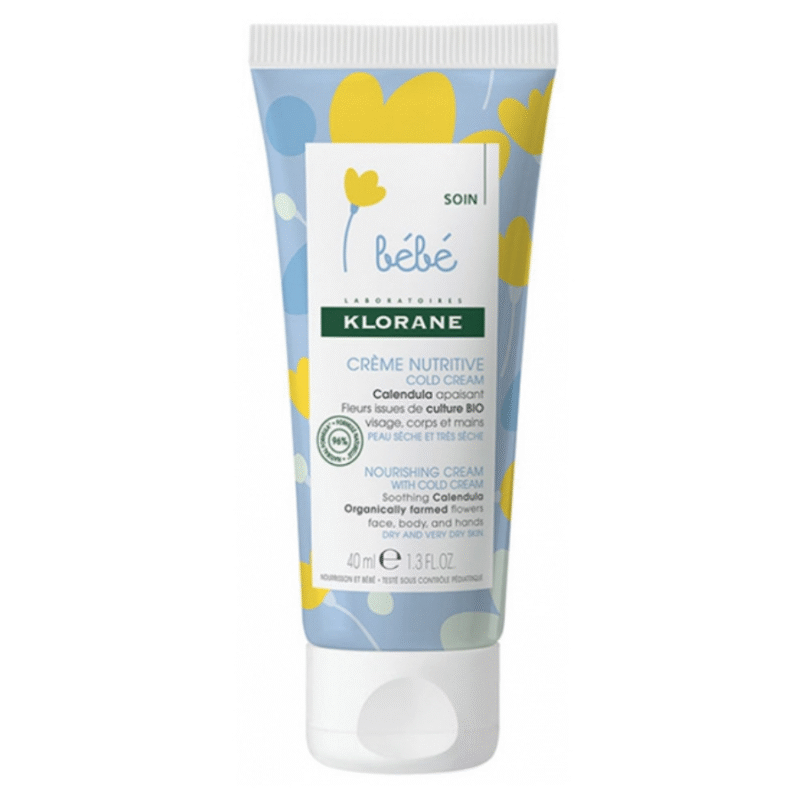 Klorane Bébé Crème Nutritive Cold Cream 40 ml