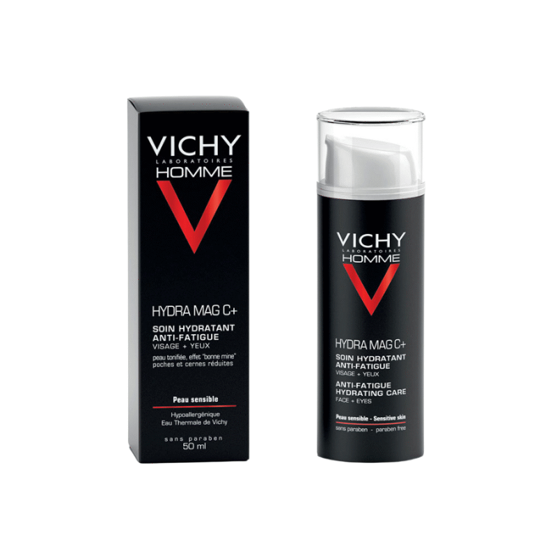 Vichy Homme Hydra Mag C+ Hydratant Visage & Yeux 50 ml – Image 2