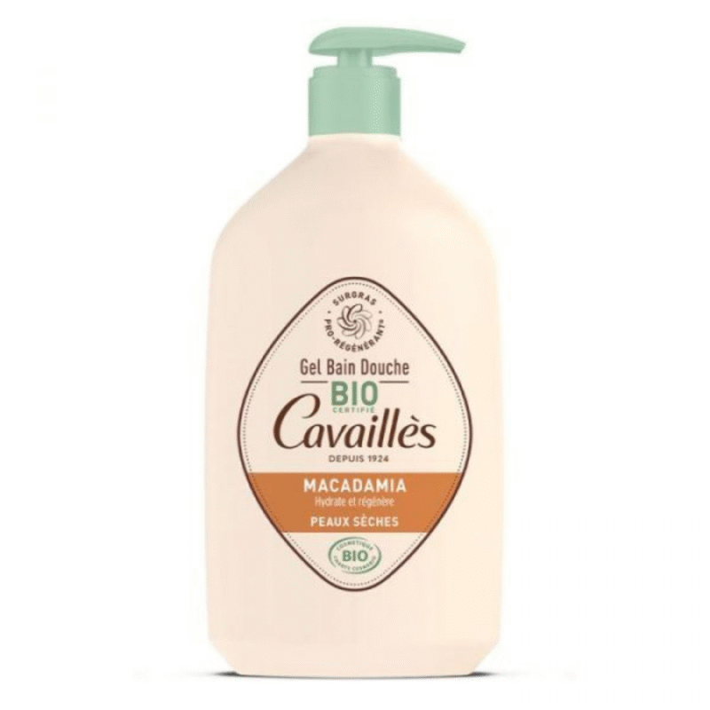 Rogé Cavaillès Gel Bain Douche Macadamia Bio 1 L
